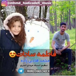 آهنگ فاطمه سادات باصدای محمد هادی زاده