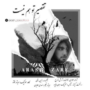 آهنگ تقصیر تو هم نیست با صدای آرش زارع